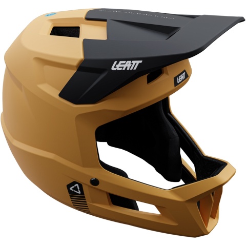Kask rowerowy (full face) LEATT Helmet MTB Gravity 1.0 junior, (pomarańczowy, XS 53-54)
