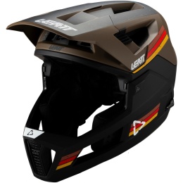 Kask rowerowy (z wypinaną szczęką) LEATT Helmet MTB Enduro 4.0 V24 (czarny, L)