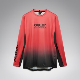 Koszulka rowerowa męska Oakley czerwona | rozmiar M
