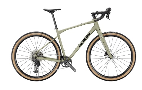 Rower KTM Gravelator 25 CARGO GREEN MATT - rozmiar M (55cm)