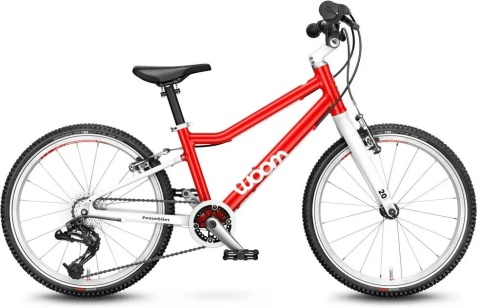 Rower dziecięcy woom 4 UŻYWANY | czerwony, rozmiar 20"