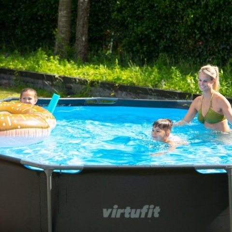 VIRTUFIT OKRĄGŁY BASEN - 244 CM - Z POMPĄ FILTRUJĄCĄ