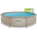 VIRTUFIT OKRĄGŁY BASEN 305 CM Z POMPĄ FILTRUJĄCĄ BEŻOWY