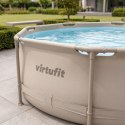 VIRTUFIT OKRĄGŁY BASEN 305 CM Z POMPĄ FILTRUJĄCĄ BEŻOWY