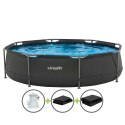 VIRTUFIT OKRĄGŁY BASEN 305 CM Z POMPĄ FILTRUJĄCĄ