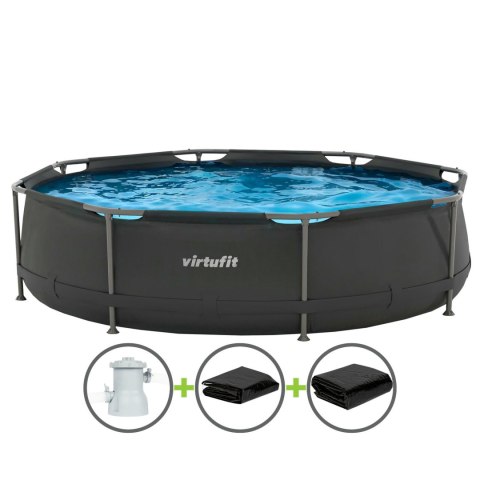 VIRTUFIT OKRĄGŁY BASEN 305 CM Z POMPĄ FILTRUJĄCĄ