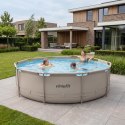 VIRTUFIT OKRĄGŁY BASEN 366 CM Z POMPĄ FILTRUJĄCĄ BEŻOWY