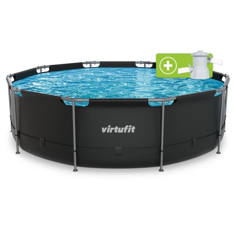 VIRTUFIT OKRĄGŁY BASEN 366 CM Z POMPĄ FILTRUJĄCĄ