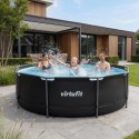 VIRTUFIT OKRĄGŁY BASEN 366 CM Z POMPĄ FILTRUJĄCĄ
