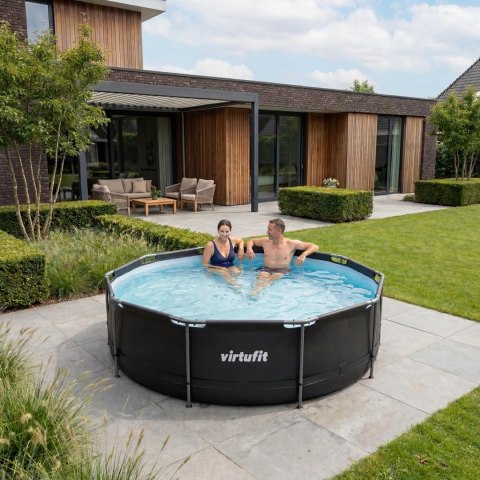 VIRTUFIT OKRĄGŁY BASEN 366 CM Z POMPĄ FILTRUJĄCĄ