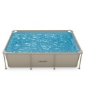 VIRTUFIT PROSTOKĄTNY BASEN 260 x 180 CM Z POMPĄ FILTRUJĄCĄ BEŻOWY