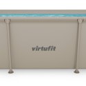 VIRTUFIT PROSTOKĄTNY BASEN 260 x 180 CM Z POMPĄ FILTRUJĄCĄ BEŻOWY