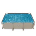 VIRTUFIT PROSTOKĄTNY BASEN 300 x 210 CM Z POMPĄ FILTRUJĄCĄ BEŻOWY