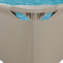 VIRTUFIT PROSTOKĄTNY BASEN 300 x 210 CM Z POMPĄ FILTRUJĄCĄ BEŻOWY