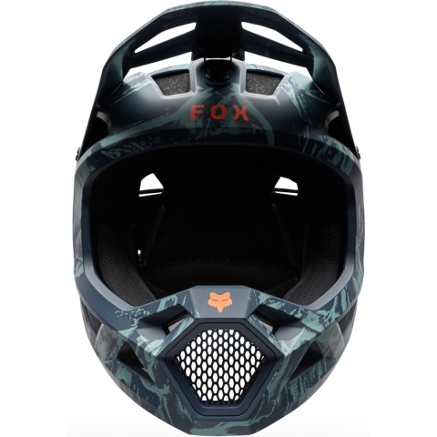 KASK ROWEROWY FOX RAMPAGE IMAGE PRINT ARCTIK BLUE L
