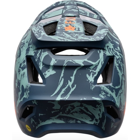 KASK ROWEROWY FOX RAMPAGE IMAGE PRINT ARCTIK BLUE L