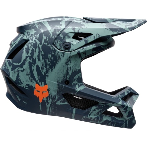 KASK ROWEROWY JUNIOR FOX RAMPAGE IMAGE PRINT ARCTIK BLUE YL