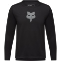 KOSZULKA ROWEROWA Z DŁUGIM RĘKAWEM FOX JUNIOR RANGER RACE BLACK