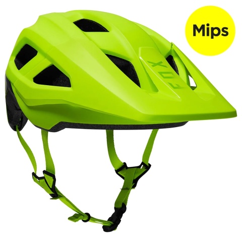 Kask rowerowy FOX MAINFRAME FLO YELLOW L
