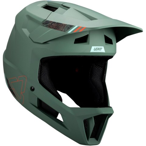 Kask rowerowy LEATT MTB Gravity 1.0 V25 Helmet (turkusowy, L)