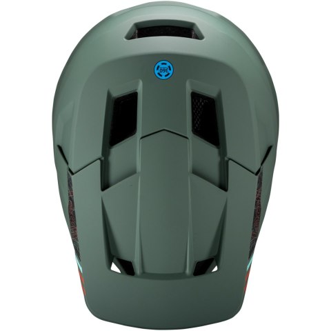 Kask rowerowy LEATT MTB Gravity 1.0 V25 Helmet (turkusowy, L)