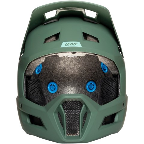 Kask rowerowy LEATT MTB Gravity 1.0 V25 Helmet (turkusowy, L)