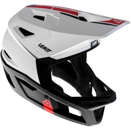 Kask rowerowy LEATT MTB Gravity 4.0 Helmet (biały, S/55-56)