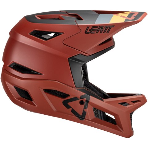 Kask rowerowy LEATT MTB Gravity 4.0 V25 Helmet (czerwony, M/55-59)