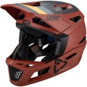 Kask rowerowy LEATT MTB Gravity 4.0 V25 Helmet (czerwony, M/55-59)