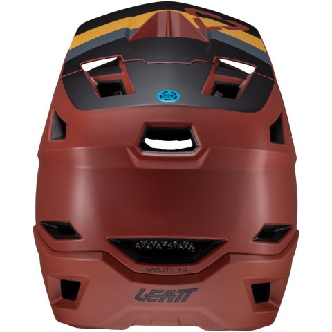 Kask rowerowy LEATT MTB Gravity 4.0 V25 Helmet (czerwony, M/55-59)