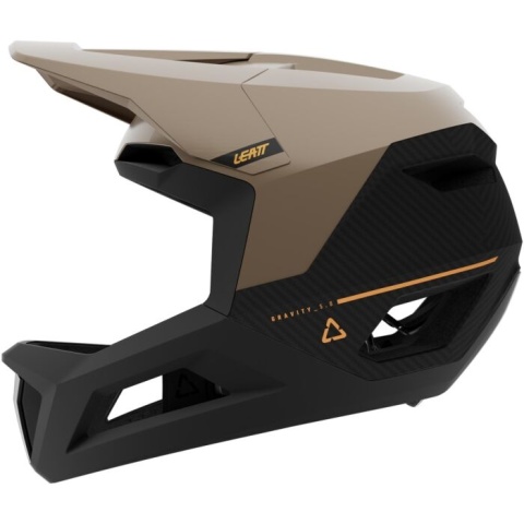 Kask rowerowy (full face) LEATT Helmet MTB Gravity 5.0 V26 (brązowy, L)
