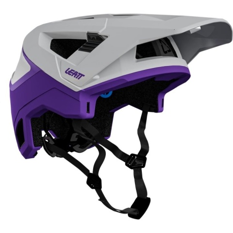 Kask rowerowy (z wypinaną szczęką) LEATT Helmet MTB Enduro 4.0 (szary, M/55-59)