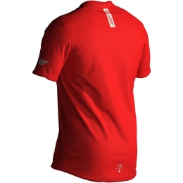 Koszulka rowerowa LEATT Jersey MTB Gravity 3.0 Junior (Red, rozmiar YM)