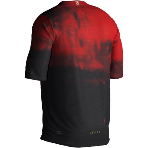 Koszulka rowerowa LEATT Jersey MTB Gravity 4.0 Junior (czerwony , YL)