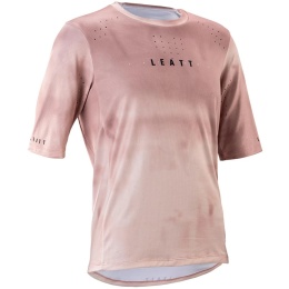 Koszulka rowerowa LEATT Jersey MTB Gravity 4.0 Women DustyPink (różowy, M)
