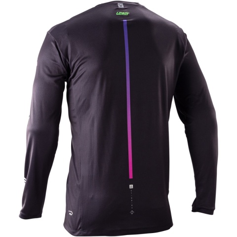 Koszulka rowerowa LEATT Jersey MTB Gravity 4.0 Long Sleeve (czarny, rozmiar XL)