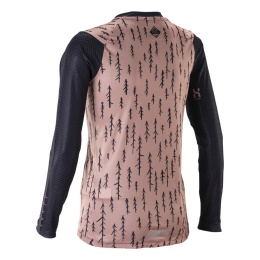 Koszulka rowerowa damska LEATT Jersey MTB Trail 3.0 Long Sleeve Women railsPink (różowy, XS)