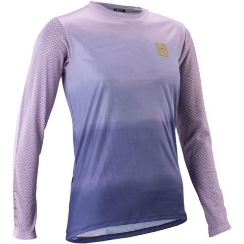 Koszulka rowerowa damska LEATT Jersey MTB Trail 3.0 Long Sleeve Women (niebieska, S)