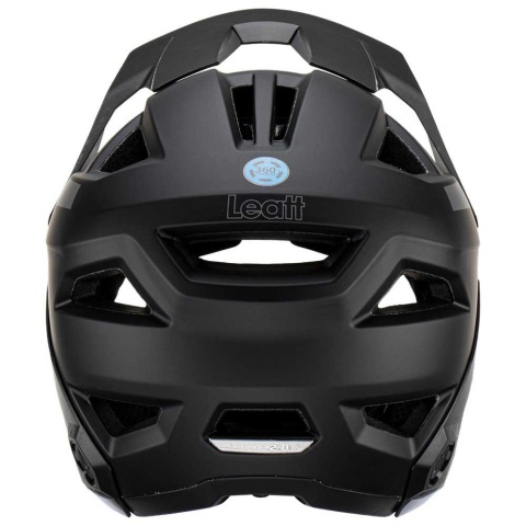 LEATT KASK ROWEROWY MTB ENDURO 2.0 (WYPINANA SZCZĘKA) V23 STEALTH KOLOR CZARNY ROZMIAR M (55-59 cm)