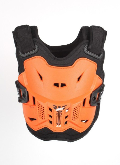 LEATT OSŁONA KLATKI PIERSIOWEJ (BUZER) CHEST PROTECTOR 2.5 KIDS ORANGE/BLACK KOLOR POMARAŃCZOWY/CZARNY (4-7 LAT, 110-134 cm)