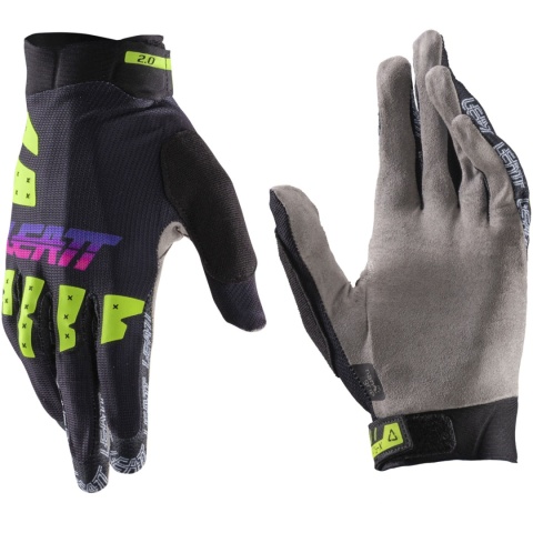 Rękawice rowerowe LEATT Glove MTB 2.0 X-Flow (NeonBlk, M)