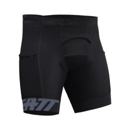 Spodenki rowerowe wewnętrzne z pampersem LEATT Short Liner MTB 3.0 Black (czarne, rozmiar L)