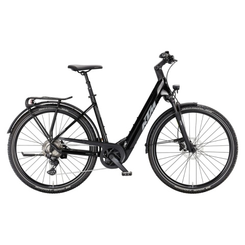 Rower elektryczny KTM MACINA TOUR CX 830 Diamond Black, rozmiar US51