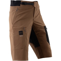 Spodenki rowerowe LEATT Shorts MTB Gravity 4.0 (brązowe, rozmiar L)