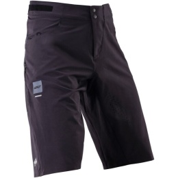Spodenki rowerowe (+spodenki kolarskie z pampersem w zestawie) LEATT Shorts MTB Trail 3.0 Liner (czarne, rozmiar XL)