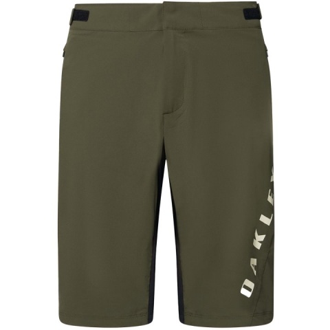 Spodnie rowerowe męskie Oakley Free ride short army green | rozmiar L/34