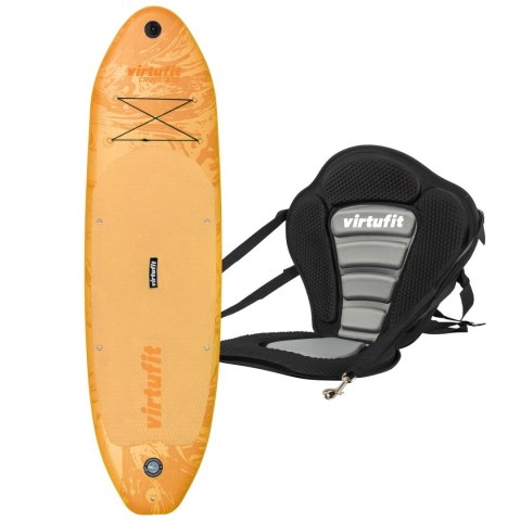 VIRTUFIT DESKA SUP CRUISER 305 Z SIEDZISKIEM I AKCESORIAMI POMARAŃCZOWY