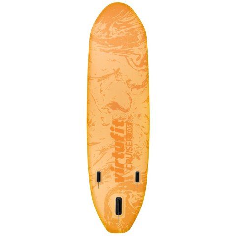 VIRTUFIT DESKA SUP CRUISER 305 Z SIEDZISKIEM I AKCESORIAMI POMARAŃCZOWY