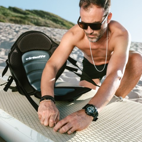 VIRTUFIT DESKA SUP CRUISER 305 Z SIEDZISKIEM I AKCESORIAMI POMARAŃCZOWY