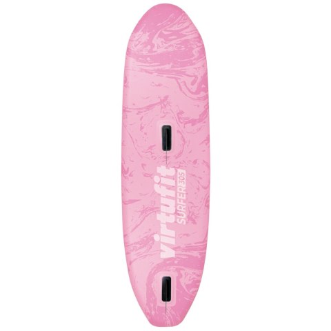 VIRTUFIT DESKA SUP SURFER 305 Z ŻAGLEM I AKCESORIAMI RÓŻOWY